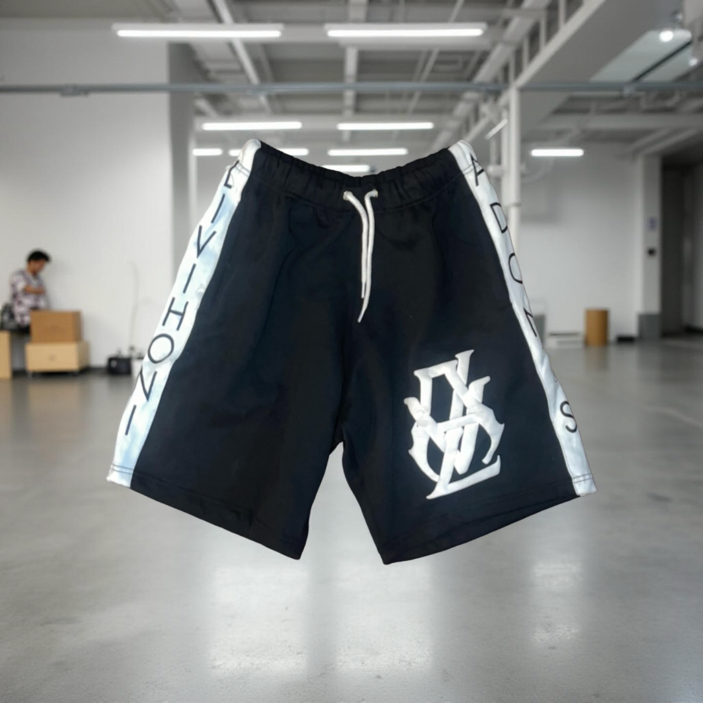 Black/White LVA shorts