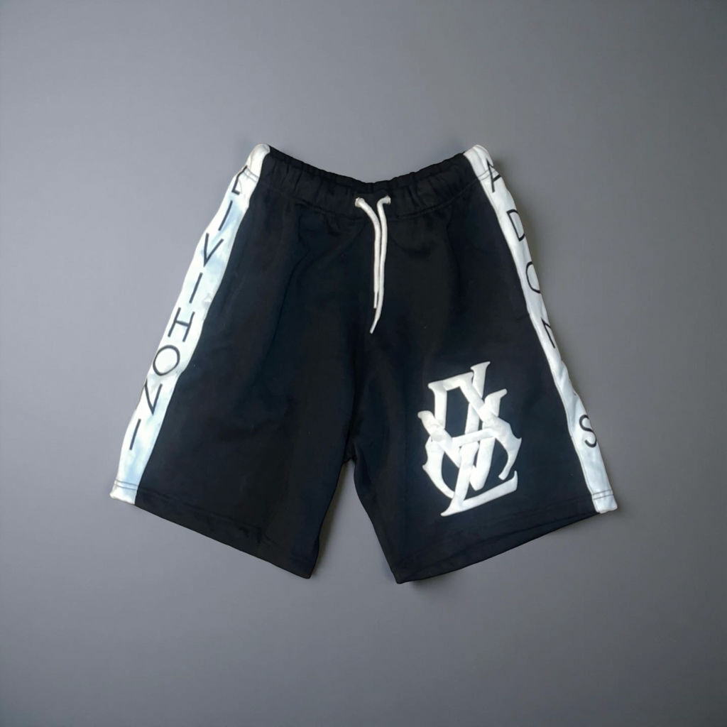 Black/White LVA shorts
